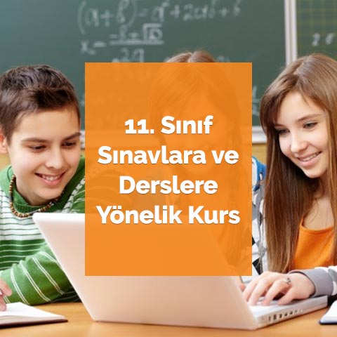 11. Sınıf Sınavlara ve Derslere Yönelik Kurs
